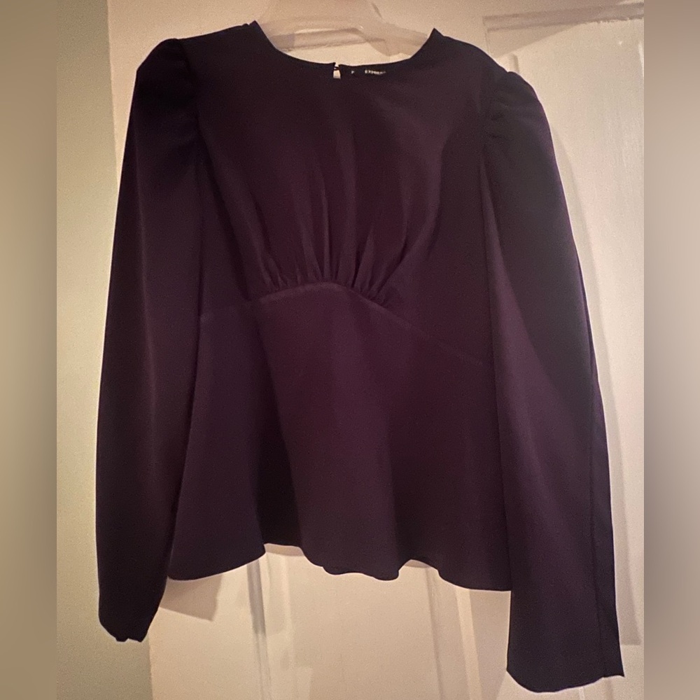Express Deep Purple Women's Blouse
